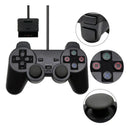 Controle de Playstation 2 Vídeo Game Preto com Fio